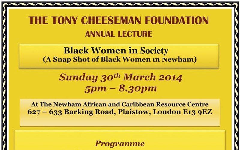 Black Women in society  (A Snap Shot of Black Women in Newham)